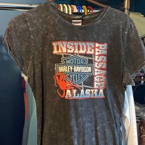 Like new Harley tshirt from Alaska. Hardly worn. Smoke free home.